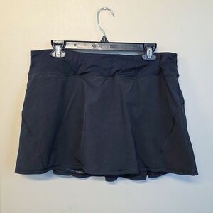 CRZ YOGA Black Tennis Skirt